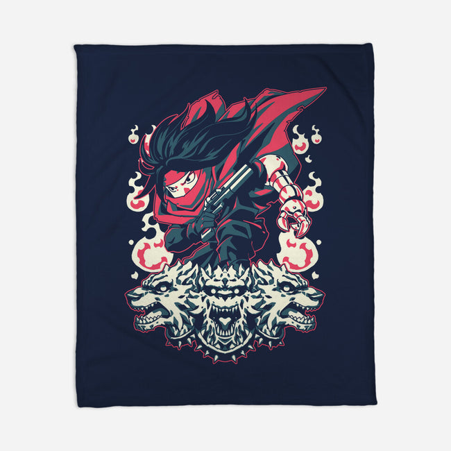 Cerberus-none fleece blanket-1Wing