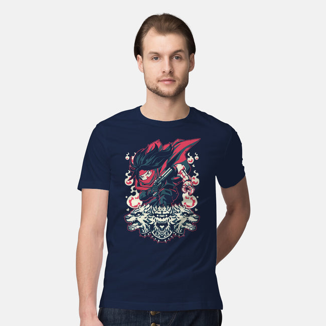 Cerberus-mens premium tee-1Wing