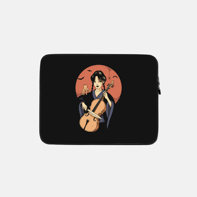 Song Of Death-none zippered laptop sleeve-vp021