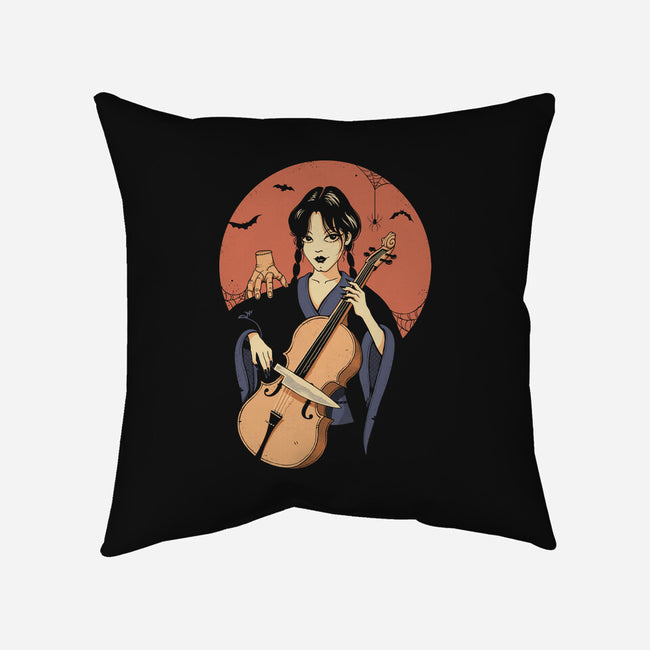 Song Of Death-none removable cover w insert throw pillow-vp021