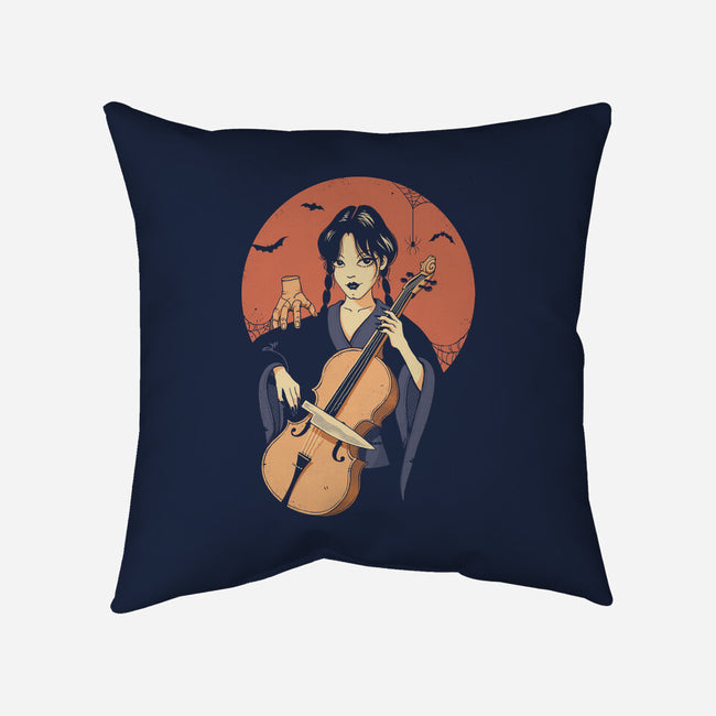 Song Of Death-none removable cover w insert throw pillow-vp021
