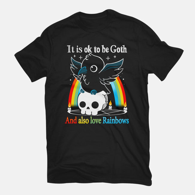 Be Goth-mens basic tee-Vallina84