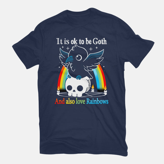 Be Goth-mens basic tee-Vallina84