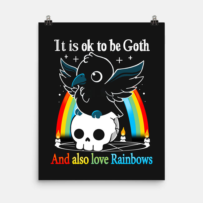 Be Goth-none matte poster-Vallina84