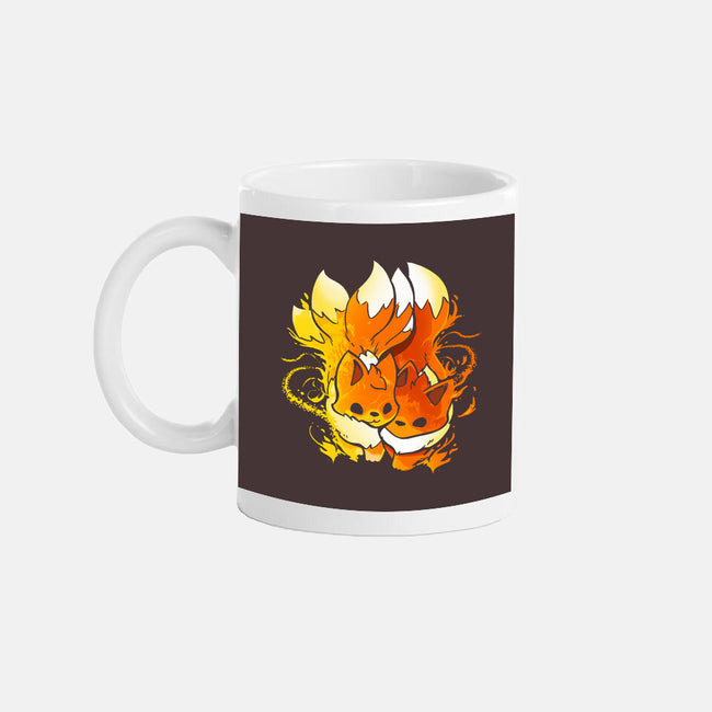Fire Foxes-none mug drinkware-Vallina84
