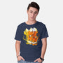 Fire Foxes-mens basic tee-Vallina84