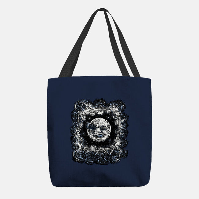 Starry Melies-none basic tote bag-zascanauta