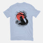 Black Cat Kanji-mens premium tee-fanfabio