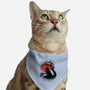 Black Cat Kanji-cat adjustable pet collar-fanfabio