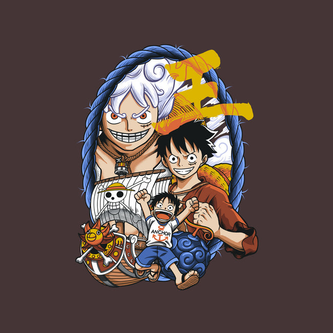 Evolution Of A Pirate-none removable cover w insert throw pillow-Badbone Collections