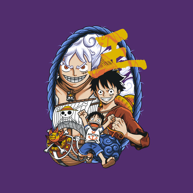 Evolution Of A Pirate-none drawstring bag-Badbone Collections