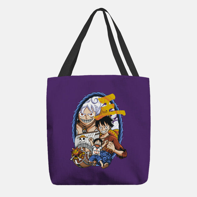 Evolution Of A Pirate-none basic tote bag-Badbone Collections