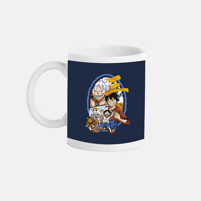 Evolution Of A Pirate-none mug drinkware-Badbone Collections