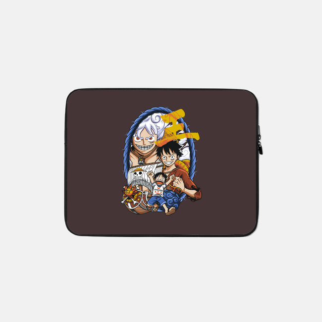 Evolution Of A Pirate-none zippered laptop sleeve-Badbone Collections