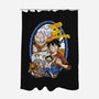 Evolution Of A Pirate-none polyester shower curtain-Badbone Collections