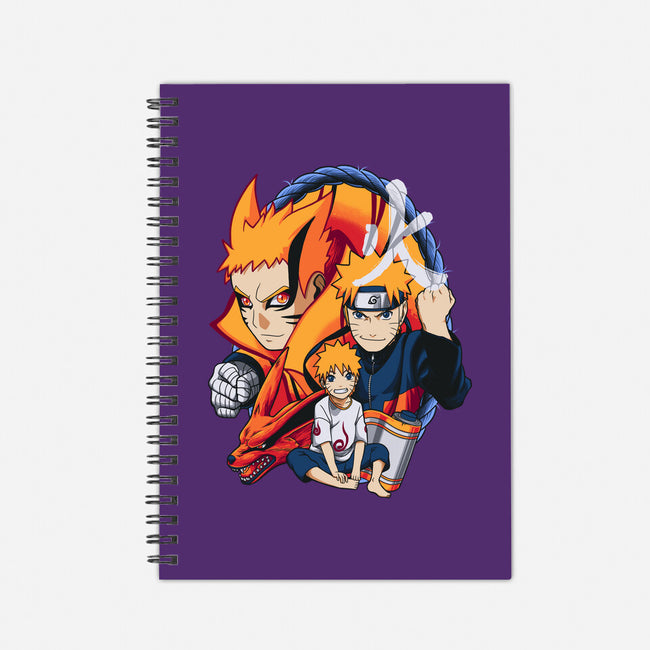 Evolution Of A Ninja-none dot grid notebook-Badbone Collections