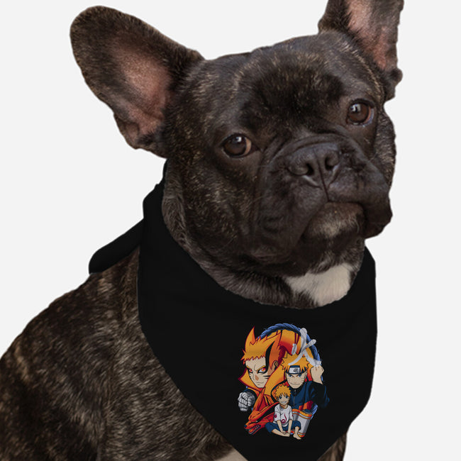 Evolution Of A Ninja-dog bandana pet collar-Badbone Collections