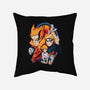Evolution Of A Ninja-none removable cover throw pillow-Badbone Collections