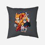 Evolution Of A Ninja-none removable cover throw pillow-Badbone Collections