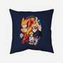 Evolution Of A Ninja-none removable cover throw pillow-Badbone Collections