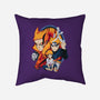 Evolution Of A Ninja-none removable cover throw pillow-Badbone Collections