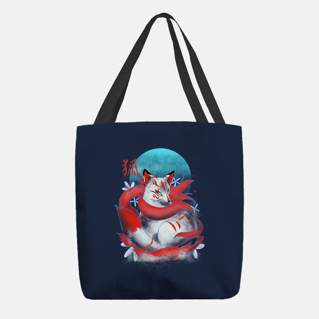 Kitsune Fox-none basic tote bag-fanfabio