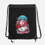 Kitsune Fox-none drawstring bag-fanfabio
