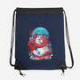Kitsune Fox-none drawstring bag-fanfabio
