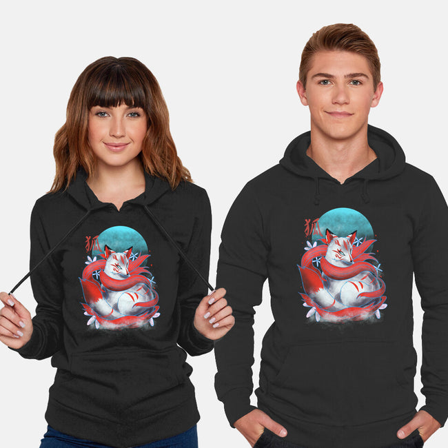 Kitsune Fox-unisex pullover sweatshirt-fanfabio