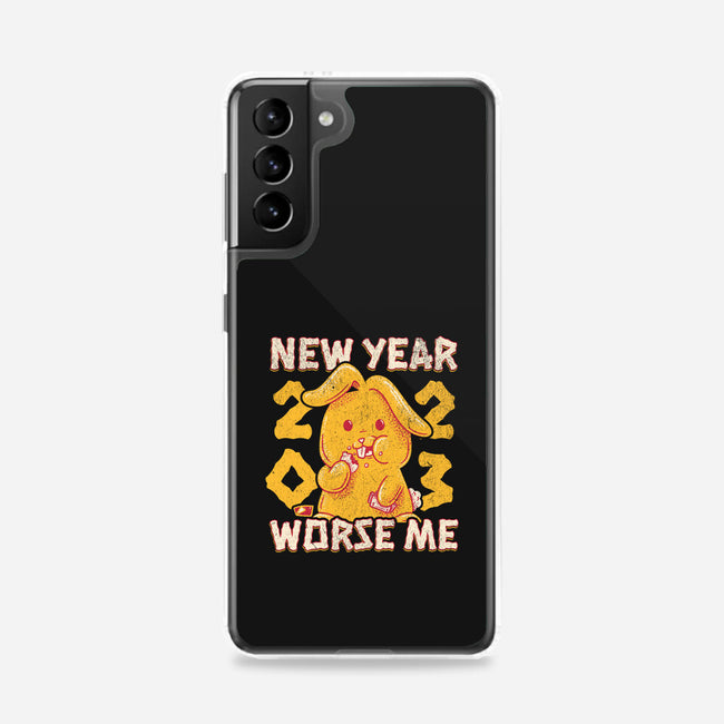 New Year Worse Me-samsung snap phone case-Aarons Art Room