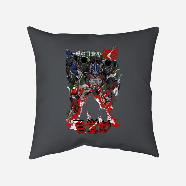 The Rise Of Primal-none removable cover w insert throw pillow-Guilherme magno de oliveira