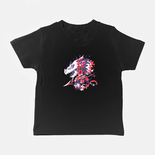Dragon Knight-baby basic tee-Sketchdemao