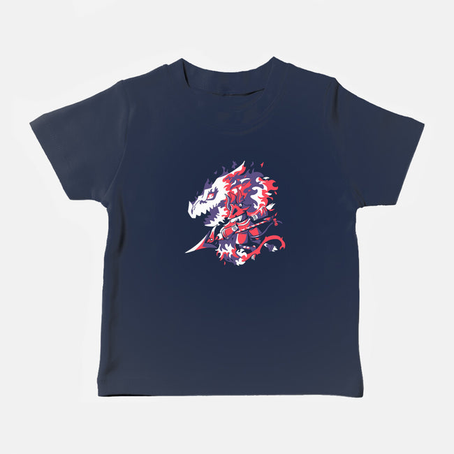 Dragon Knight-baby basic tee-Sketchdemao