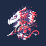 Dragon Knight-none adjustable tote bag-Sketchdemao