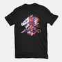 Dragon Knight-womens fitted tee-Sketchdemao
