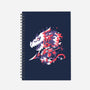 Dragon Knight-none dot grid notebook-Sketchdemao