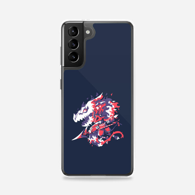 Dragon Knight-samsung snap phone case-Sketchdemao