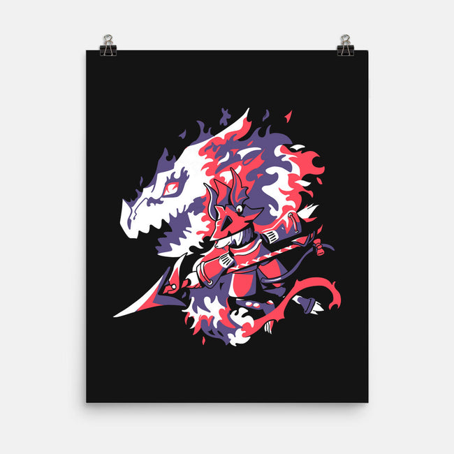 Dragon Knight-none matte poster-Sketchdemao