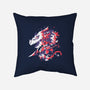 Dragon Knight-none removable cover w insert throw pillow-Sketchdemao