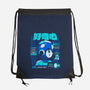 Game Facts Robot-none drawstring bag-Sketchdemao