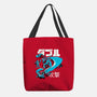 Fire Whirl-none basic tote bag-Sketchdemao