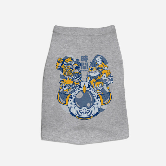 The Time Travelers-dog basic pet tank-Sketchdemao