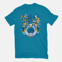 The Time Travelers-womens basic tee-Sketchdemao