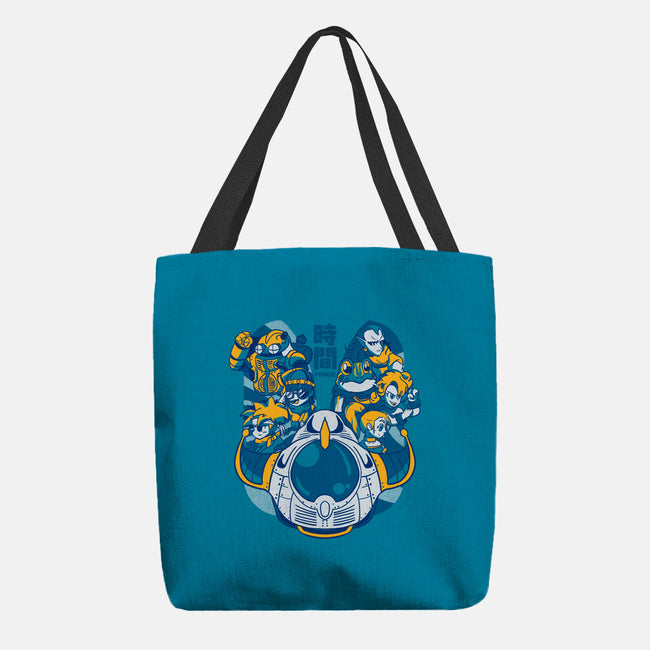 The Time Travelers-none basic tote bag-Sketchdemao