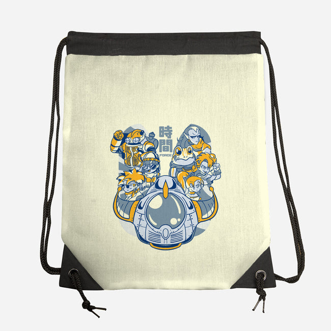 The Time Travelers-none drawstring bag-Sketchdemao