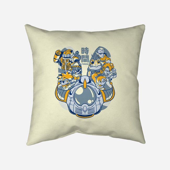 The Time Travelers-none removable cover w insert throw pillow-Sketchdemao