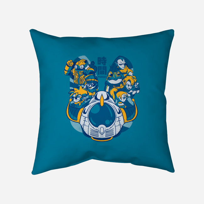 The Time Travelers-none removable cover w insert throw pillow-Sketchdemao