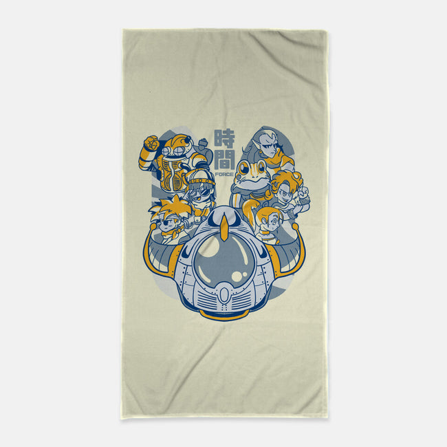 The Time Travelers-none beach towel-Sketchdemao