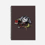 Possum Binge-none dot grid notebook-zascanauta