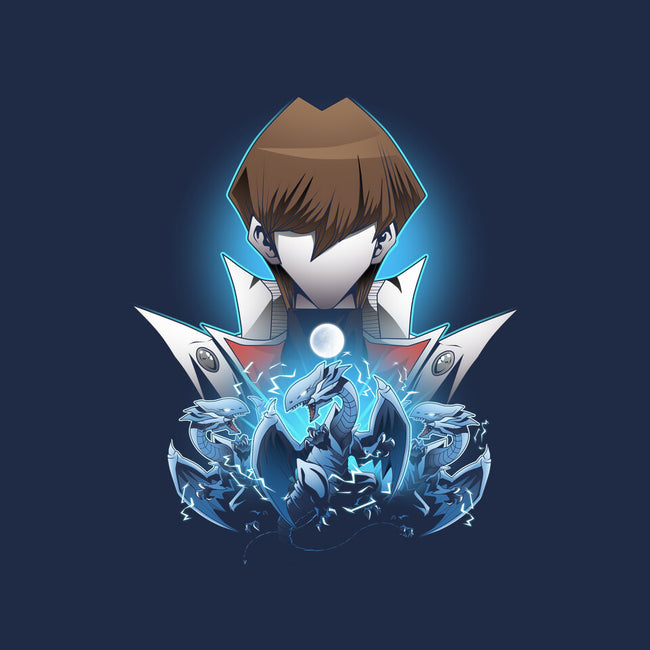 Kaiba And Blue Eyes-unisex basic tee-PanosStamo